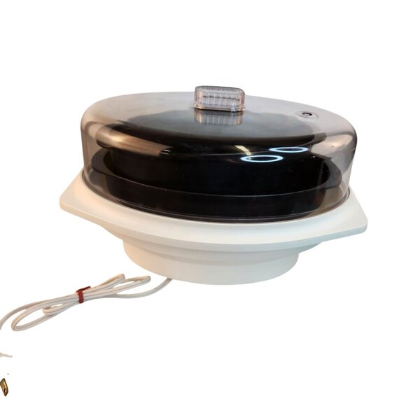 Rival Food Steamer & Rice Cooker Model 4450 Automatic Cooks Vegetables & Shrimp - Picture 6 of 9